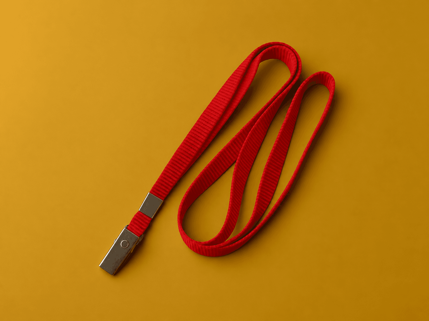 Cordão SEM Personalização 12mm com Clips de Metal