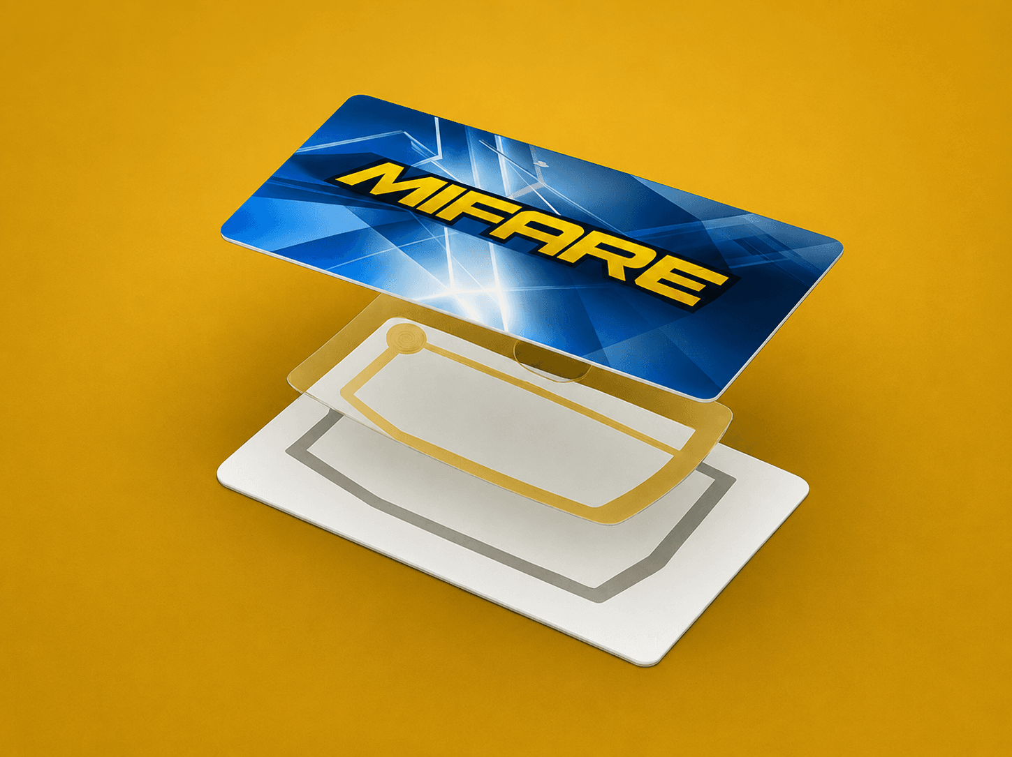 Cartão em Branco com Chip Mifare 13,56 Mhz